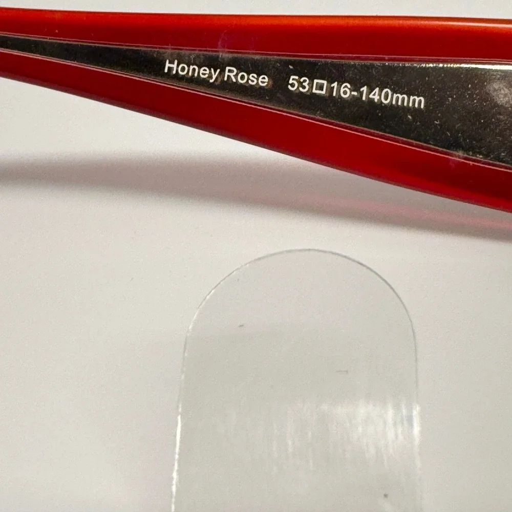 bebe Femme Fatale Sunglasses Honey Rose Rectangular Burgundy Pink 53-16-140